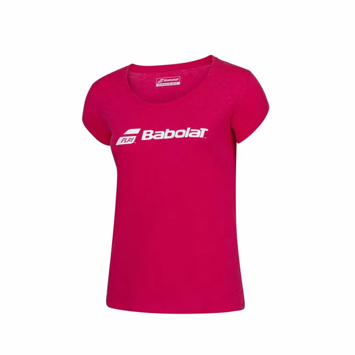 Juniors and Kids Tops Babolat Exercise Babolat Tee Girls Heather Pink