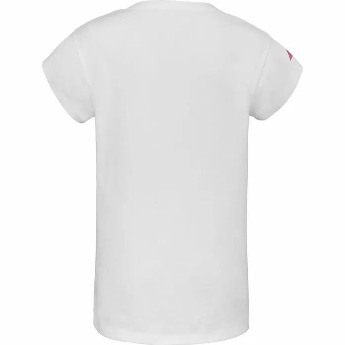 Juniors and Kids Tops Babolat Exercise Cotton Tee Girls White
