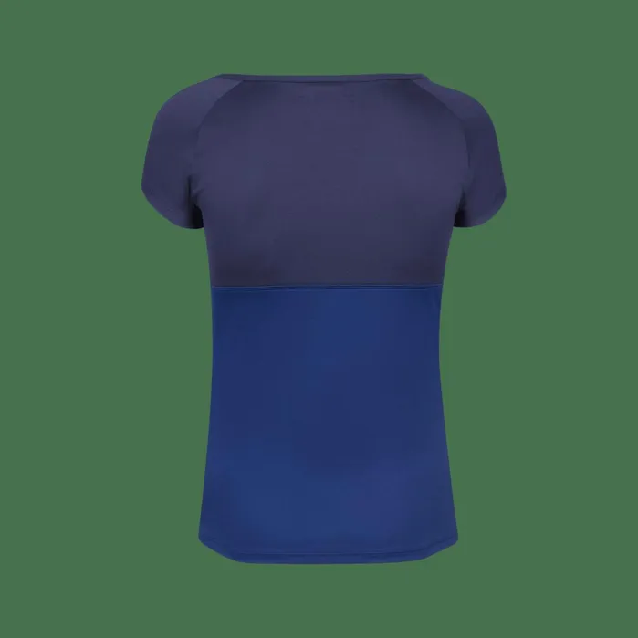 Juniors and Kids Tops Babolat Play Cap Sleeve Top Girls Dark Blue