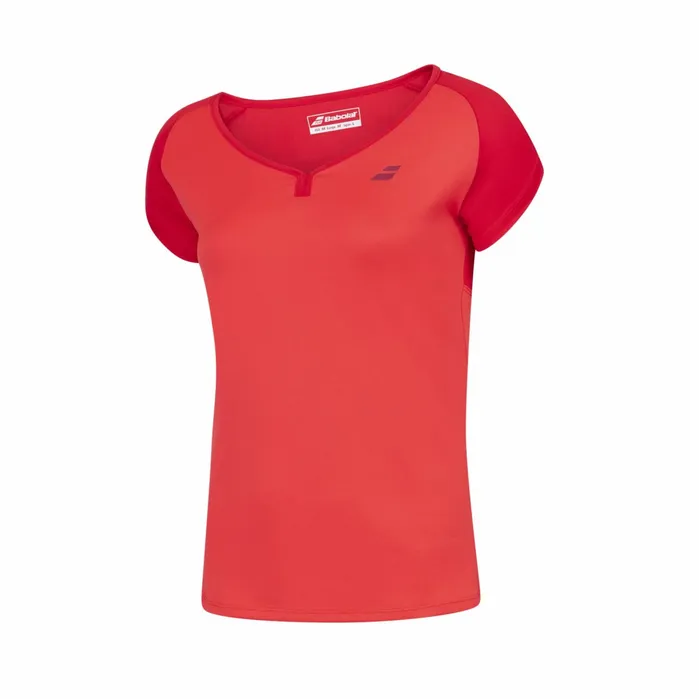 Juniors and Kids Tops Babolat Play Cap Sleeve Top Girls Red