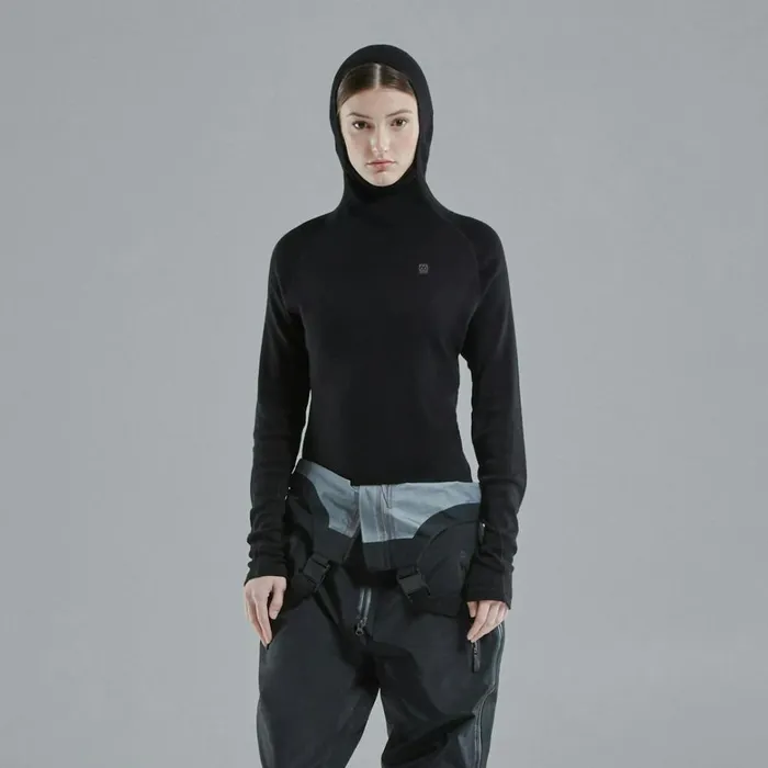 Base Layer Tops Women 66 North Bsar Black