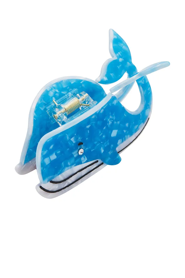 Beauty Women Lovers and Friends Whale Clip Blue Beauty Women Lovers and Friends Whale Clip Blue