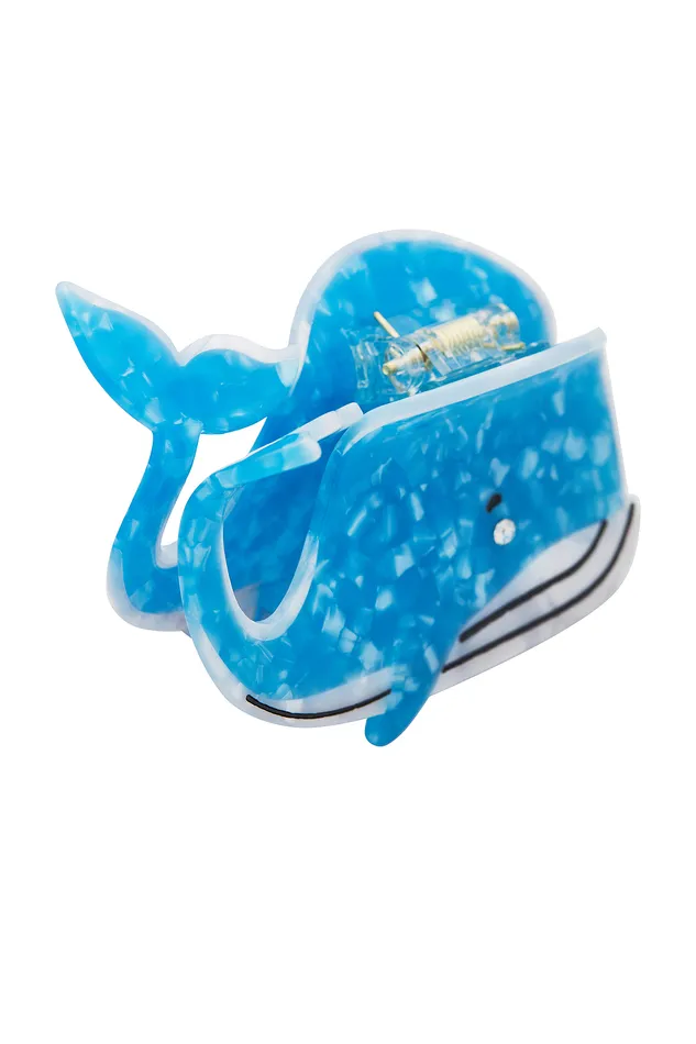 Beauty Women Lovers and Friends Whale Clip Blue Beauty Women Lovers and Friends Whale Clip Blue