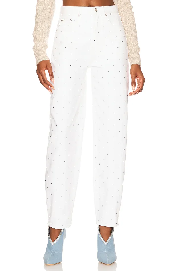 Denim Women Lovers and Friends Easton High Rise Balloon Leg Castle Embellish