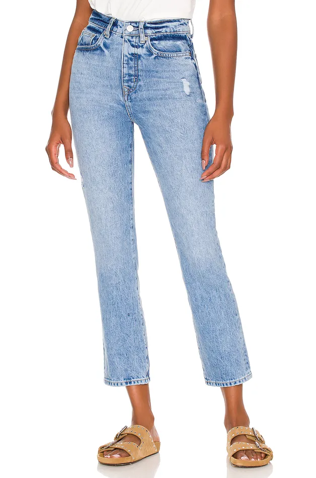 Denim Women Lovers and Friends Reece High Rise Slim Straight Harland