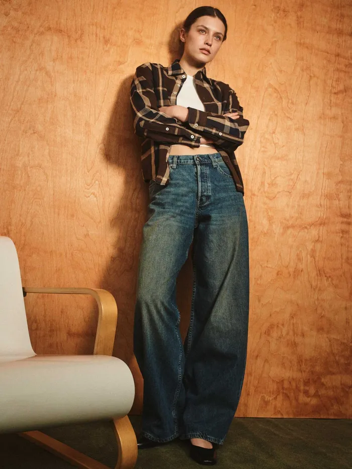 DL1961 Barrel Women Razi Wide Leg Barrel High Rise Jeans