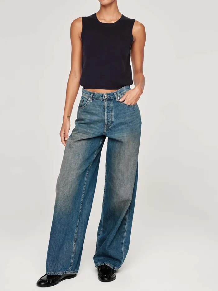 DL1961 Barrel Women Razi Wide Leg Barrel High Rise Jeans