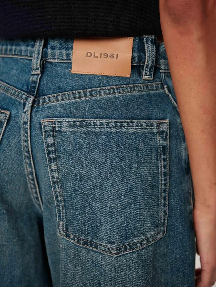 DL1961 Barrel Women Razi Wide Leg Barrel High Rise Jeans