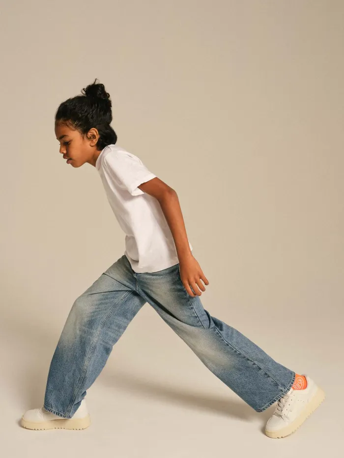 DL1961 Big Boys 818 Kids Zeke Wide Leg Jeans