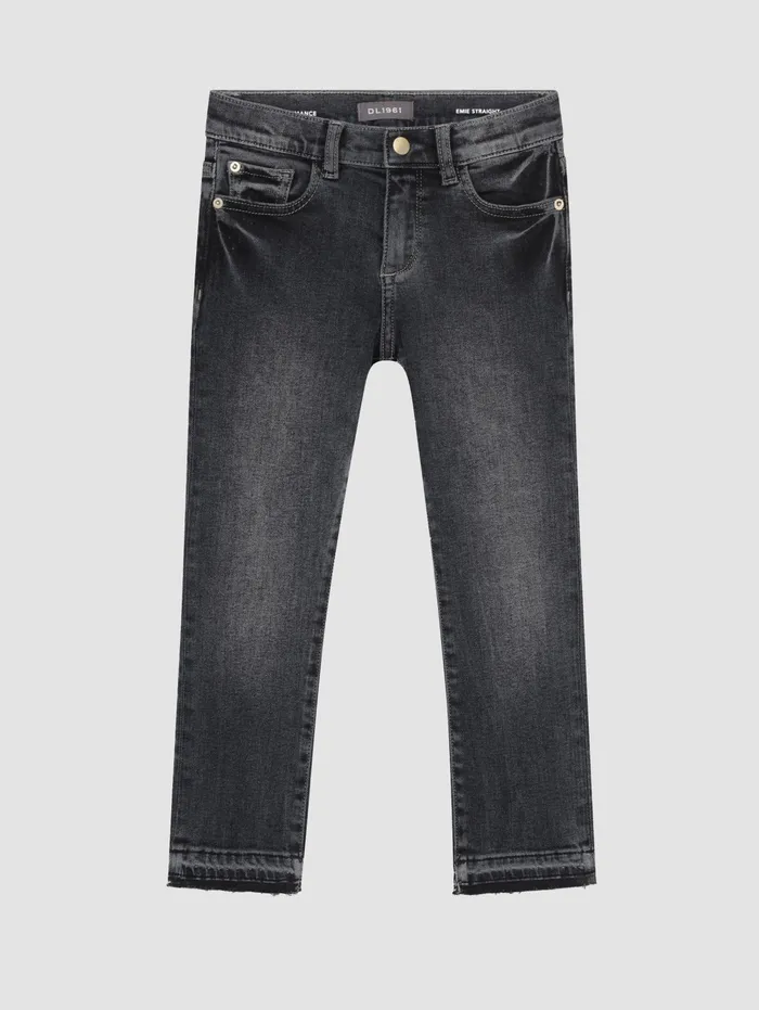 DL1961 Big Girls 716 Kids Emie Straight High Rise Jeans