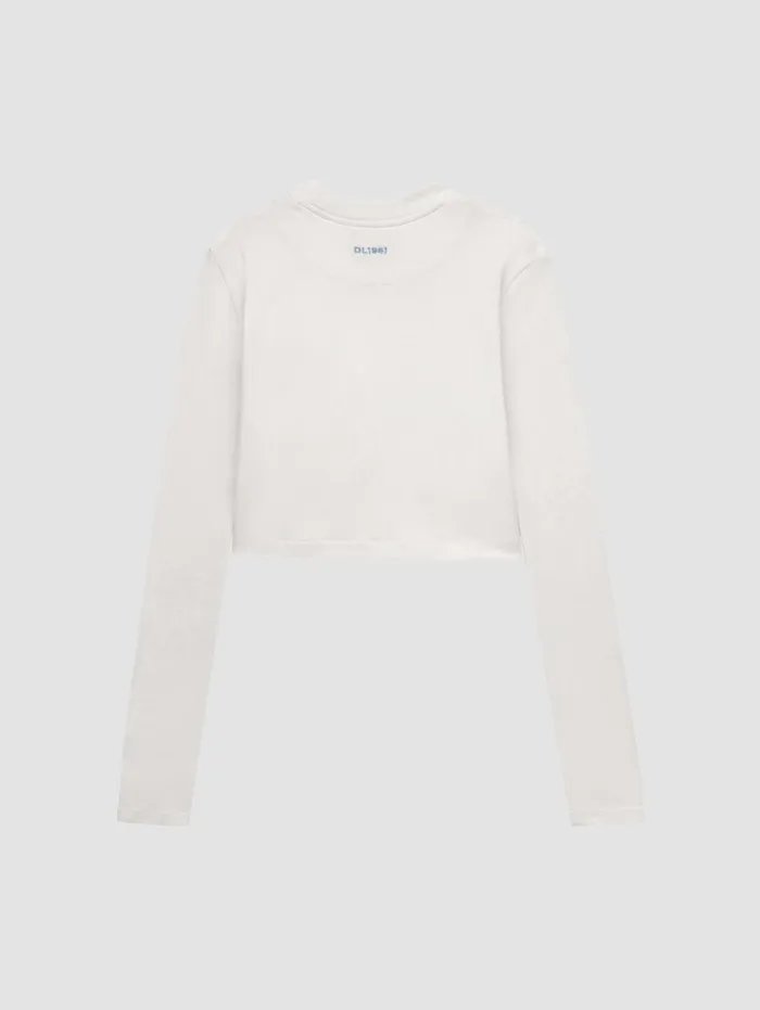 DL1961 Big Girls 716 Kids Tee Long Sleeve