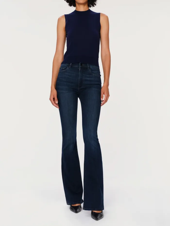 DL1961 Bootcut Flare Women Bridget Boot High Rise Instasculpt 33034