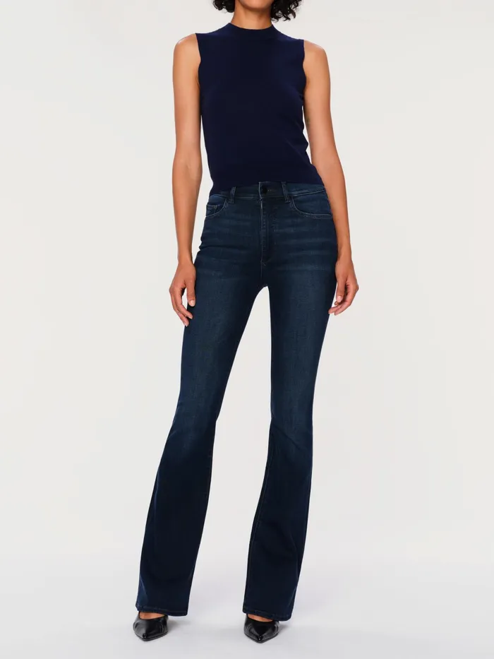 DL1961 Bootcut Flare Women Bridget Boot High Rise Instasculpt 33034