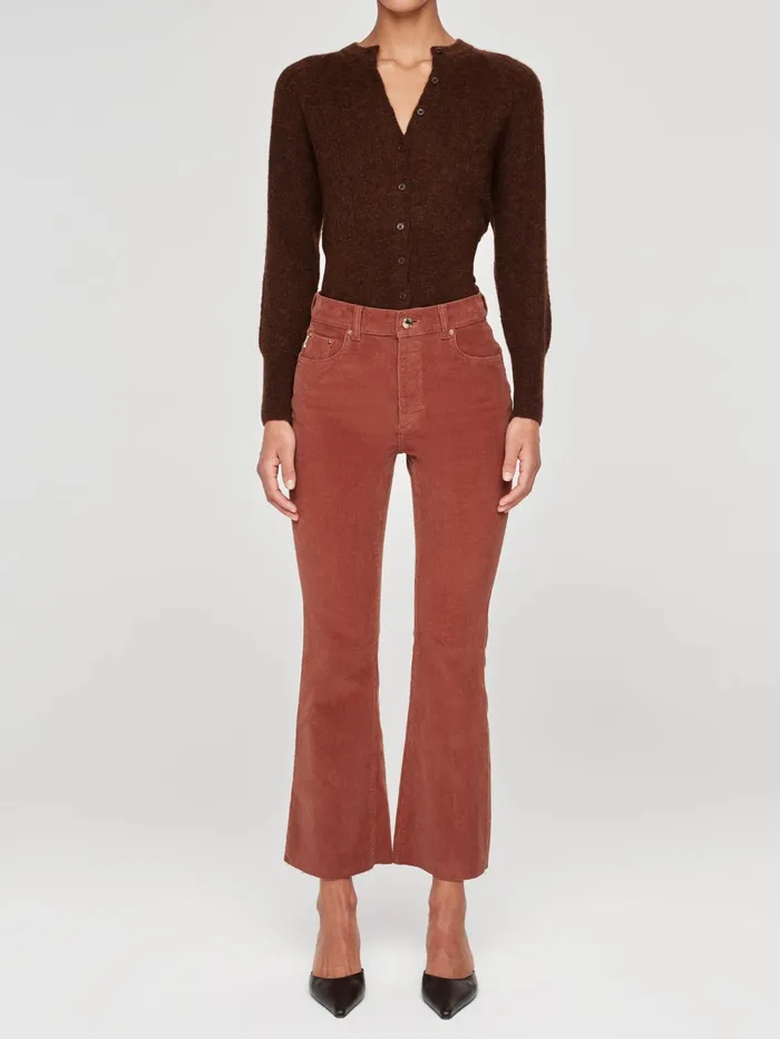 DL1961 Bootcut Flare Women Bridget Boot High Rise Instasculpt Crop