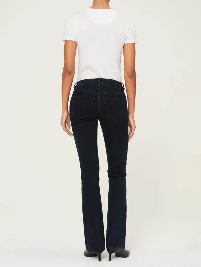DL1961 Bootcut Flare Women Cindy Slim Boot Mid Rise Instasculpt 33034 Jeans