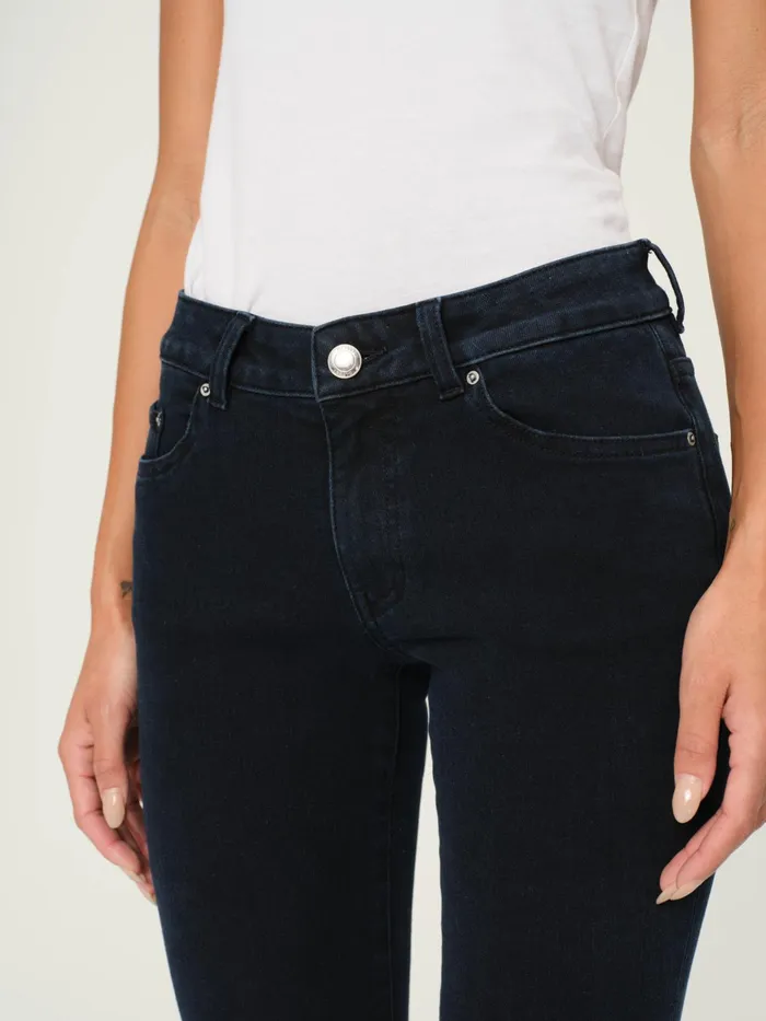 DL1961 Bootcut Flare Women Cindy Slim Boot Mid Rise Instasculpt 33034 Jeans