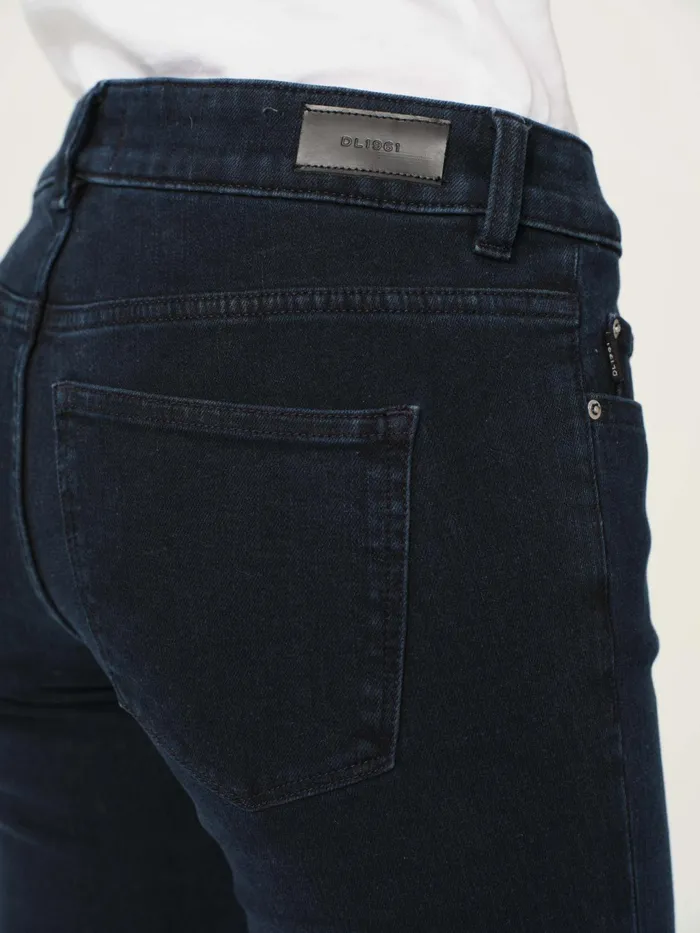 DL1961 Bootcut Flare Women Cindy Slim Boot Mid Rise Instasculpt 33034 Jeans