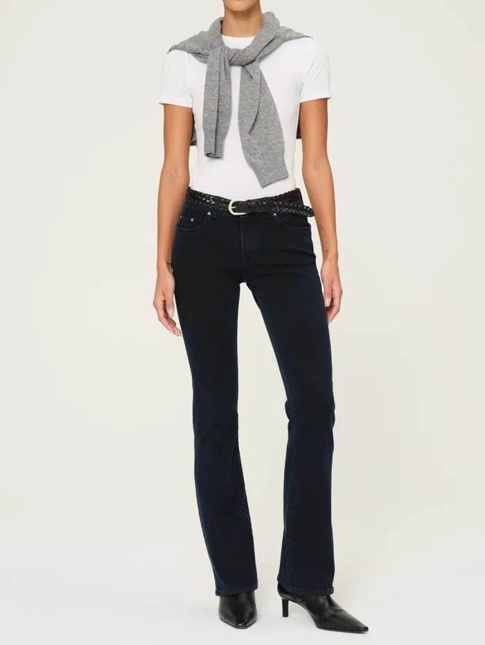 DL1961 Bootcut Flare Women Cindy Slim Boot Mid Rise Instasculpt 33034 Jeans