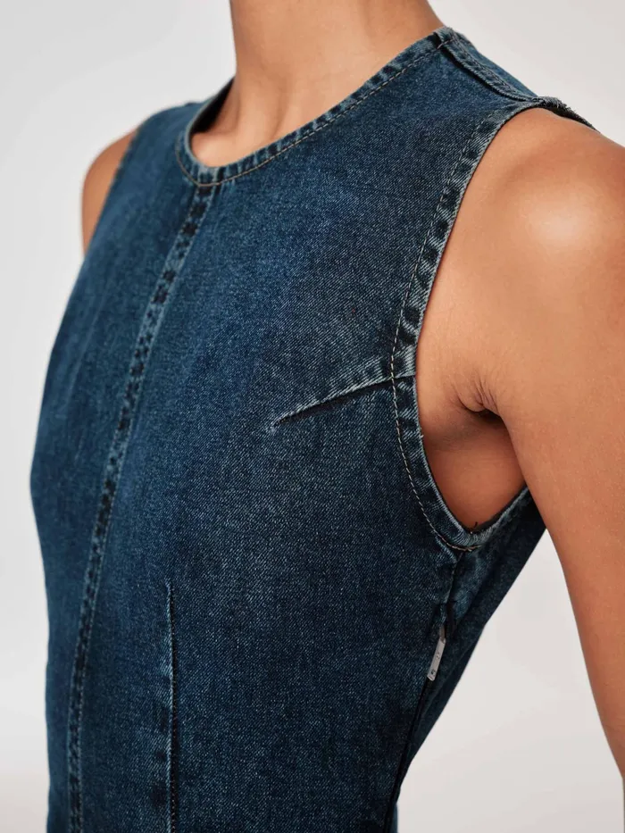 DL1961 Dresses Women Esme Denim Dress Midi