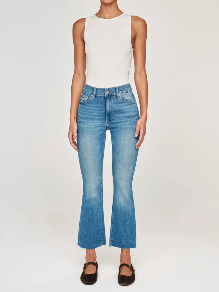 DL1961 Instasculpt Women Bridget Boot High Rise Instasculpt Crop Jeans