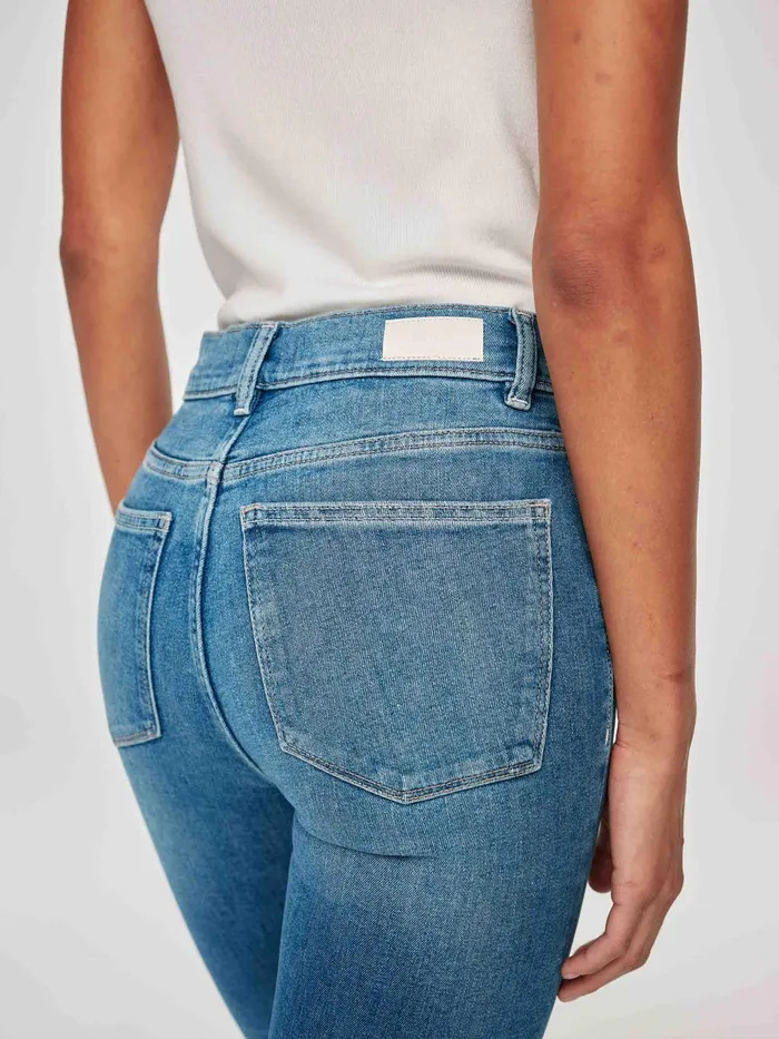 DL1961 Instasculpt Women Bridget Boot High Rise Instasculpt Crop Jeans