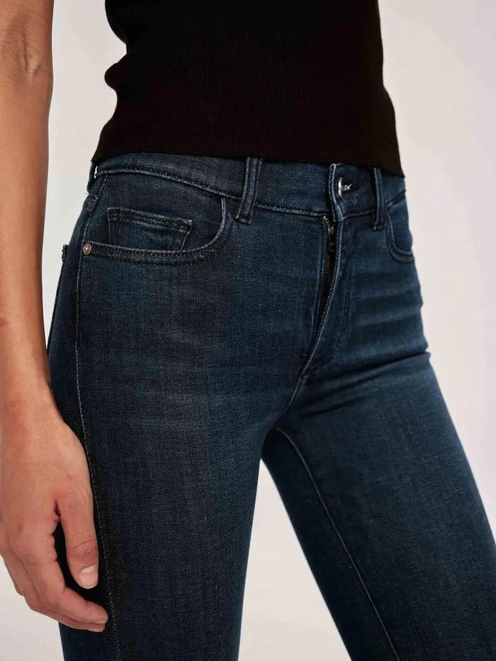 DL1961 Instasculpt Women Farrow Skinny High Rise Instasculpt Ankle Jeans