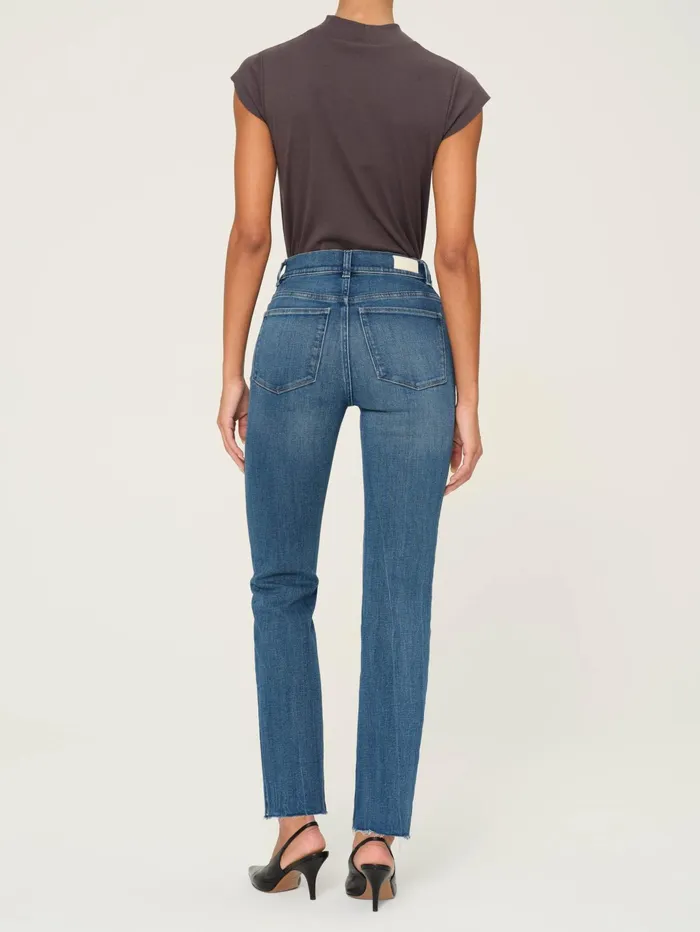 DL1961 Instasculpt Women Halle Straight High Rise Instasculpt 29034 Jeans
