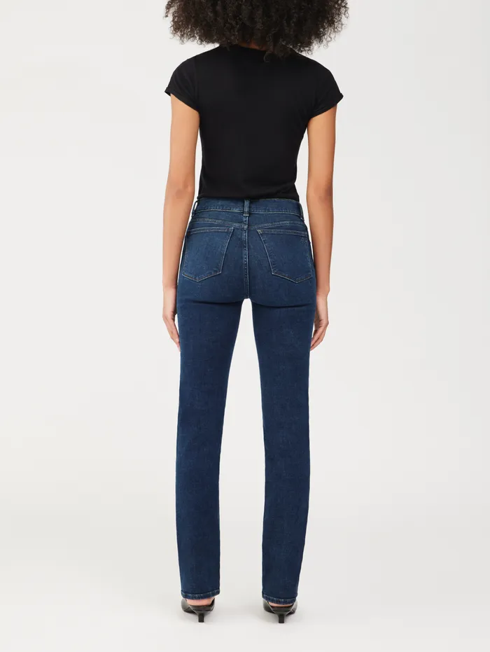 DL1961 Instasculpt Women Mara Straight Mid Rise Instasculpt 31034 Jeans