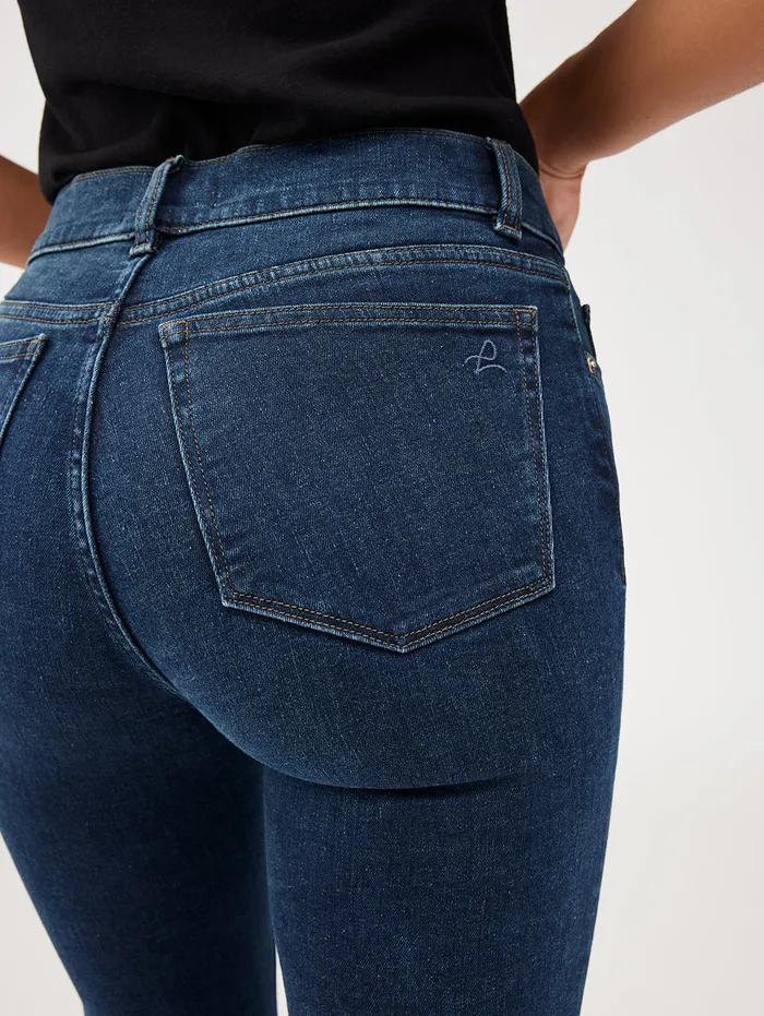 DL1961 Instasculpt Women Mara Straight Mid Rise Instasculpt 31034 Jeans