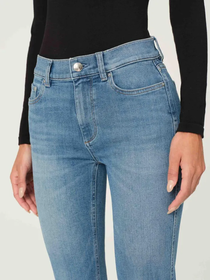 DL1961 Instasculpt Women Mara Straight Mid Rise Instasculpt Ankle Jeans