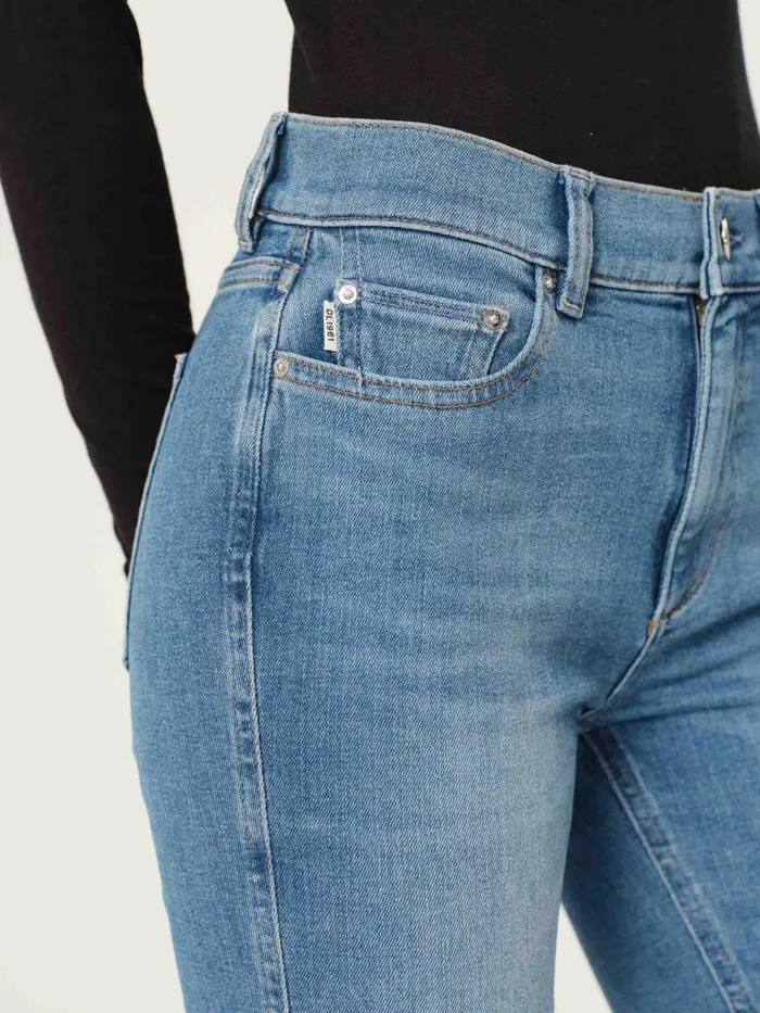 DL1961 Instasculpt Women Mara Straight Mid Rise Instasculpt Ankle Jeans