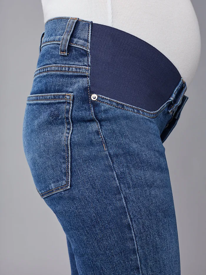 DL1961 Maternity Women Patti Straight Maternity Vintage Jeans