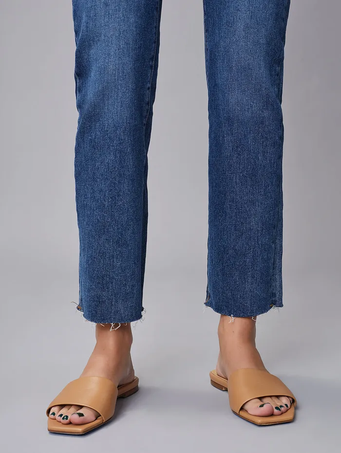 DL1961 Maternity Women Patti Straight Maternity Vintage Jeans
