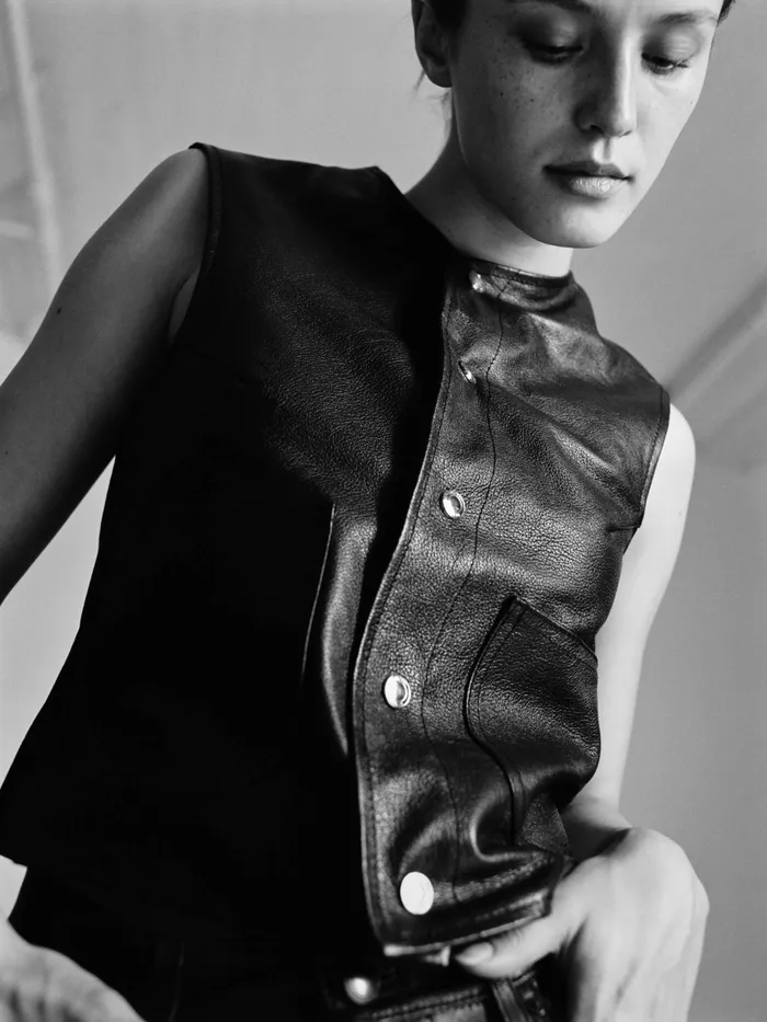 DL1961 ReadyToWear Women Leather Vest
