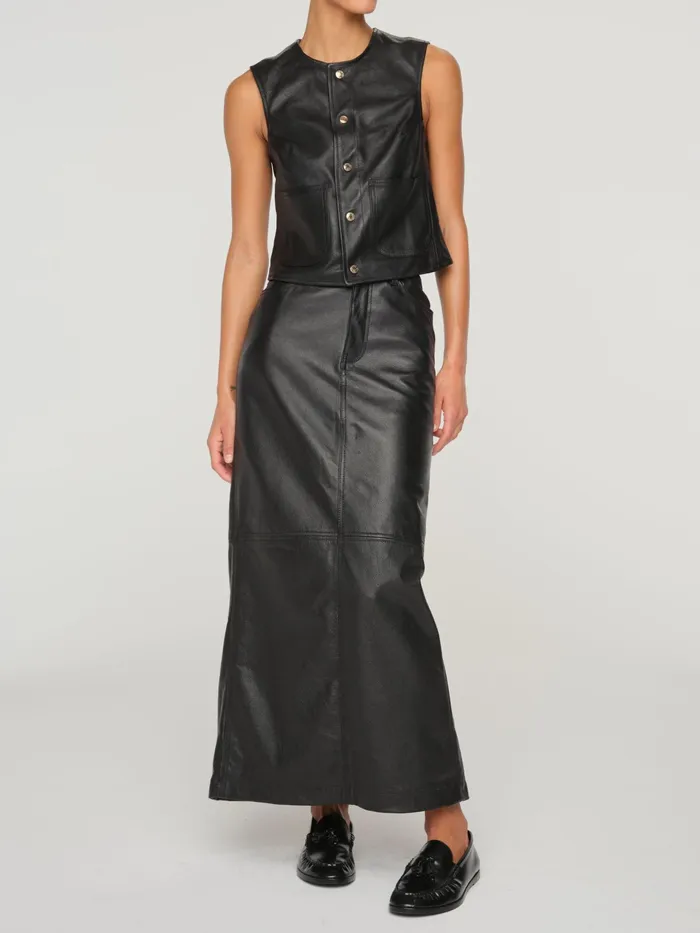 DL1961 ReadyToWear Women Leather Vest