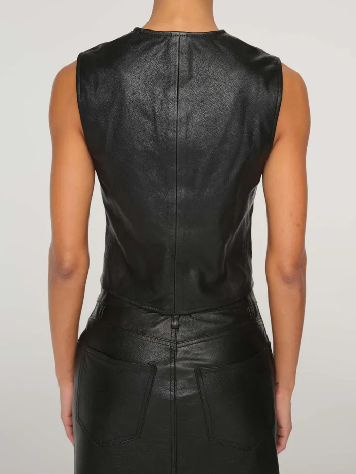 DL1961 ReadyToWear Women Leather Vest