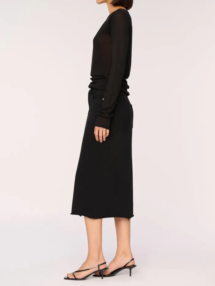 DL1961 ReadyToWear Women Long Sleeve Boat Neck