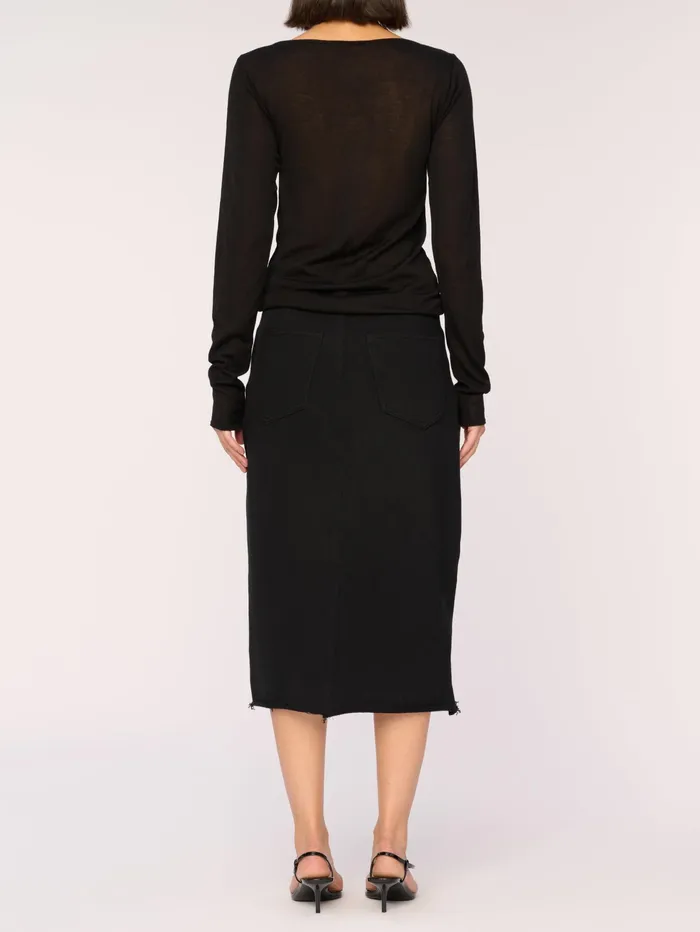 DL1961 ReadyToWear Women Long Sleeve Boat Neck