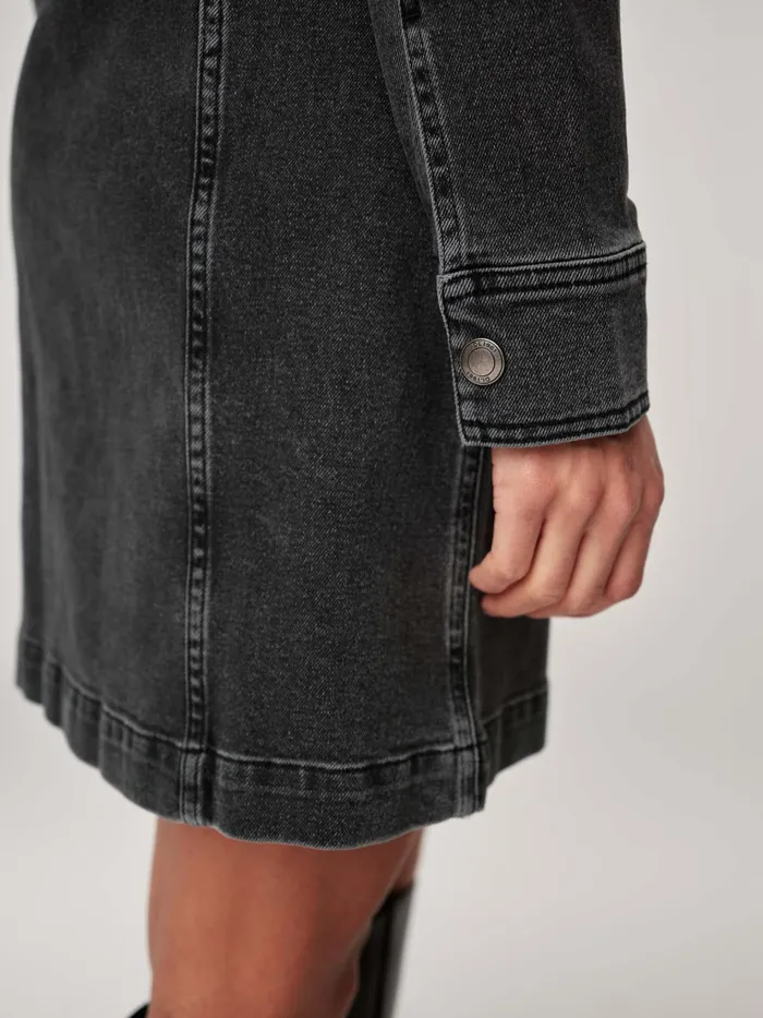 DL1961 ReadyToWear Women Payton Denim Dress Long Sleeve Mini