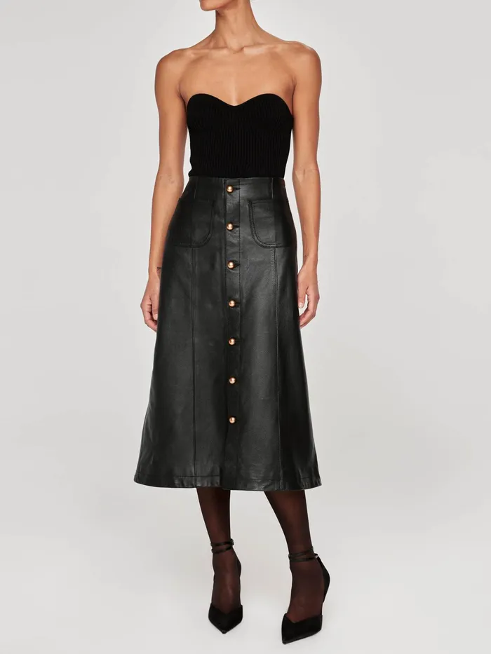 DL1961 Shorts Skirts Women Alma Skirt Button Front