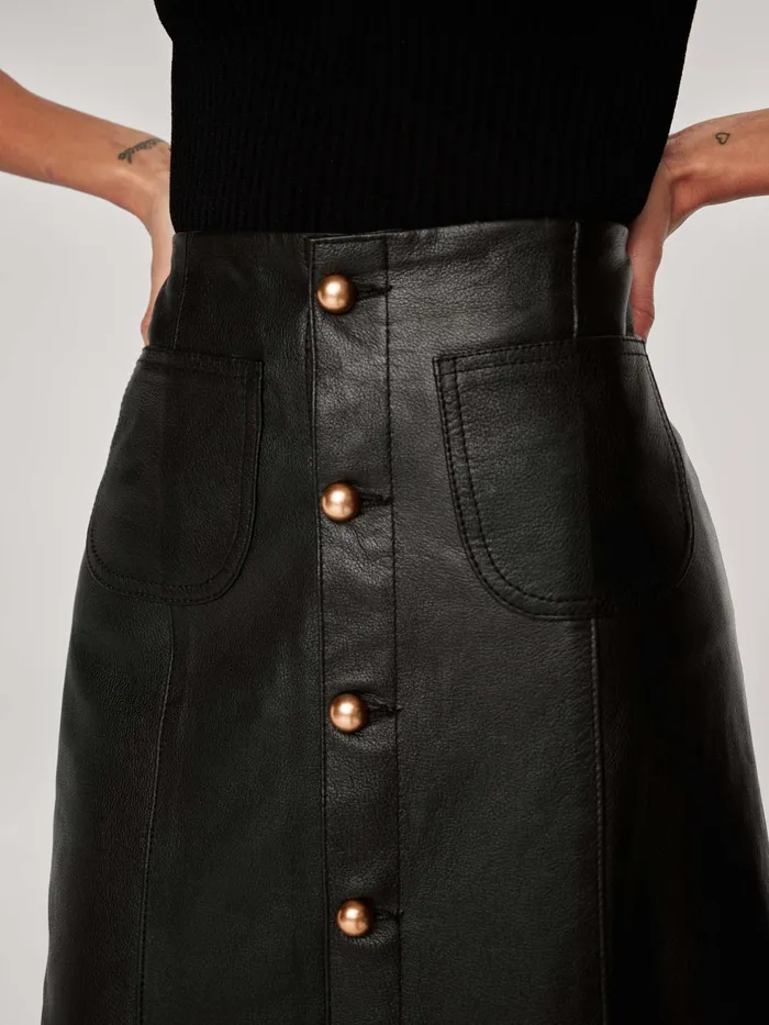 DL1961 Shorts Skirts Women Alma Skirt Button Front