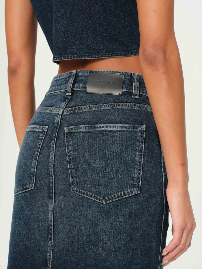 DL1961 Shorts Skirts Women Lexie High Rise Denim Skirt Maxi