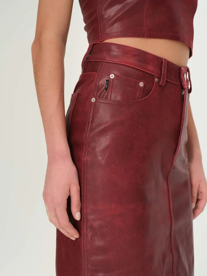 DL1961 Shorts Skirts Women Lexie High Rise Skirt KneeLength
