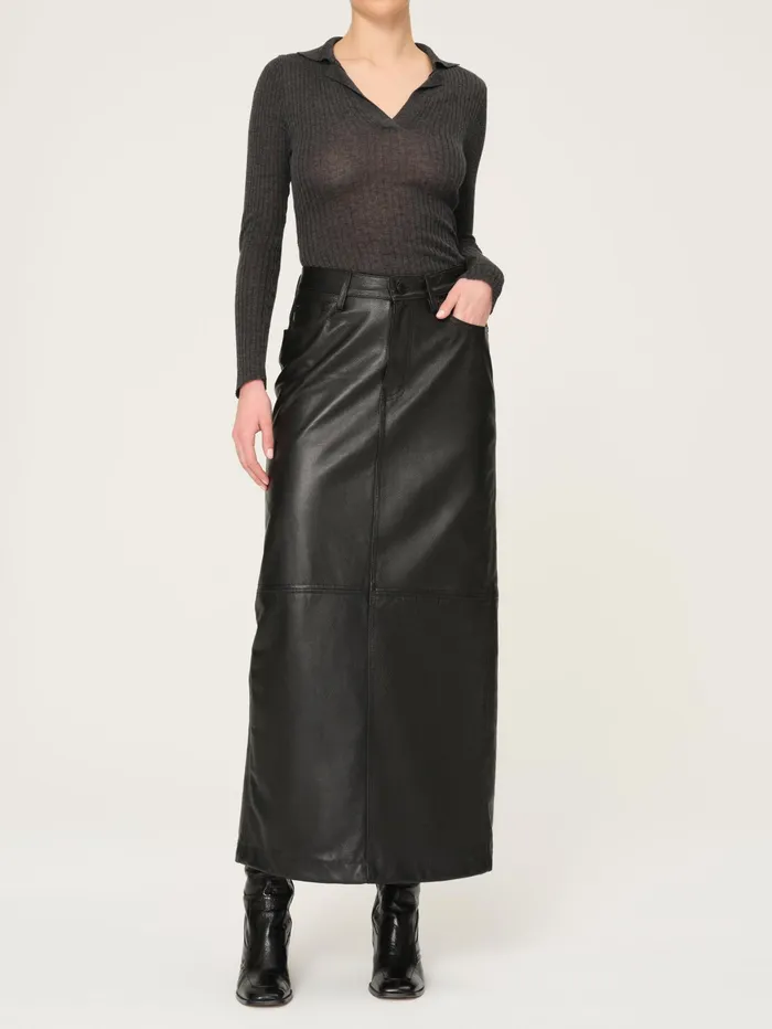 DL1961 Shorts Skirts Women Lexie High Rise Skirt Maxi