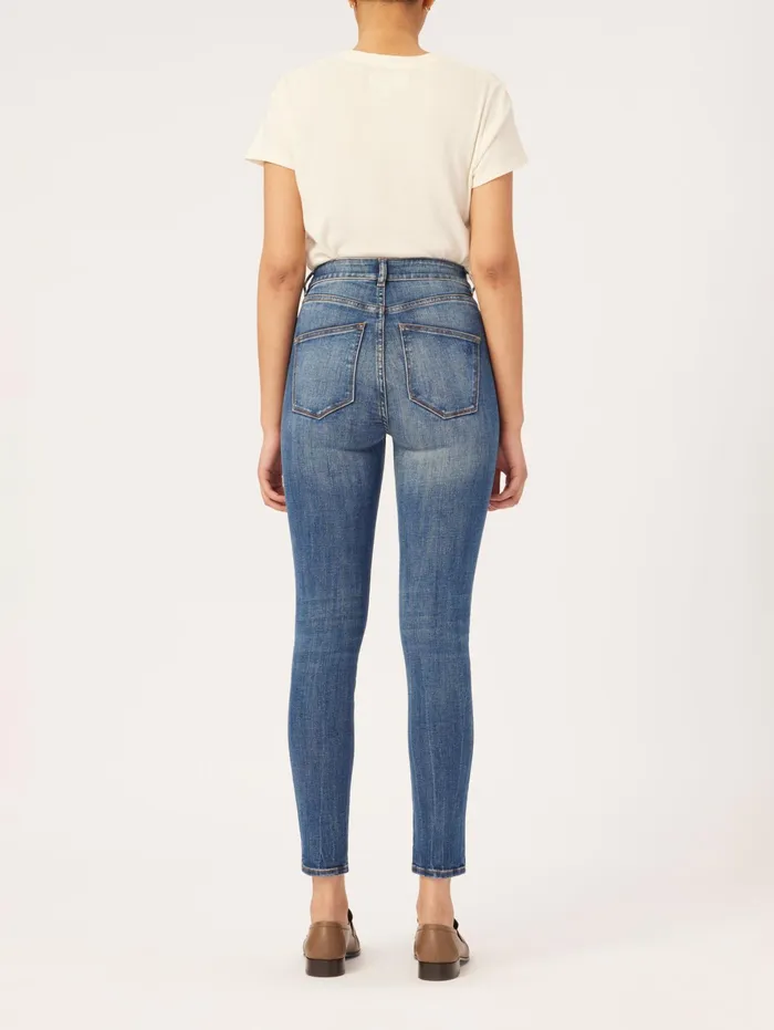 DL1961 Skinny Women Farrow Skinny High Rise Instasculpt Ankle Jeans