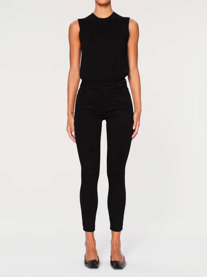 DL1961 Skinny Women Florence Skinny Mid Rise Instasculpt Crop Jeans