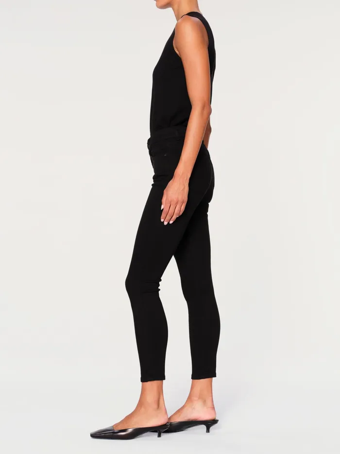 DL1961 Skinny Women Florence Skinny Mid Rise Instasculpt Crop Jeans