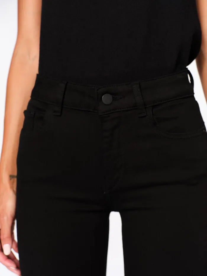 DL1961 Skinny Women Florence Skinny Mid Rise Instasculpt Crop Jeans