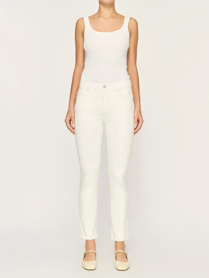 DL1961 Straight Women Mara Straight Mid Rise Instasculpt 27034 Jeans