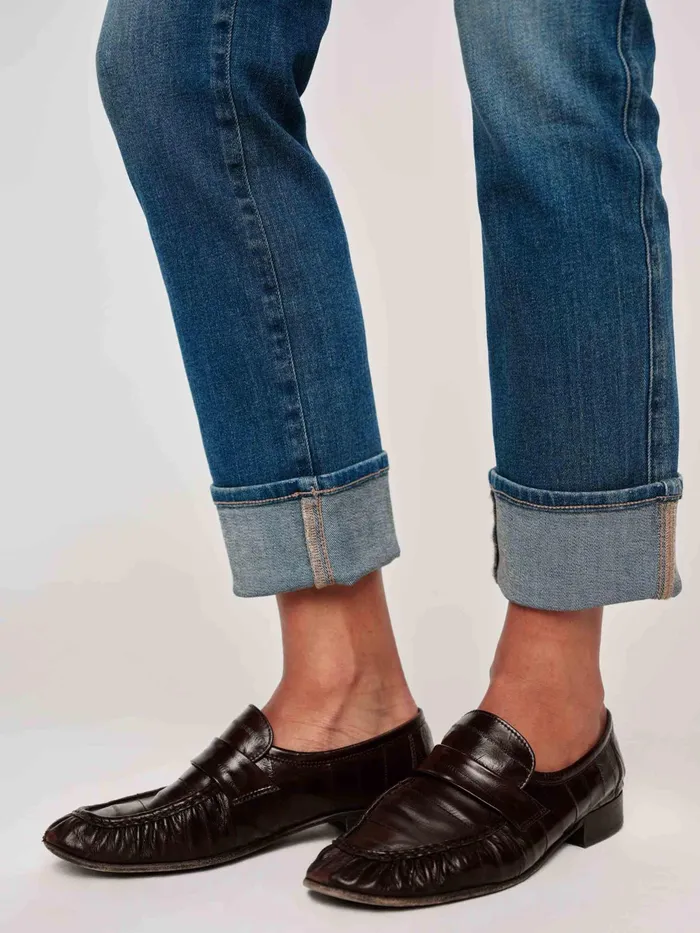 DL1961 Straight Women Mara Straight Mid Rise Instasculpt Ankle Jeans